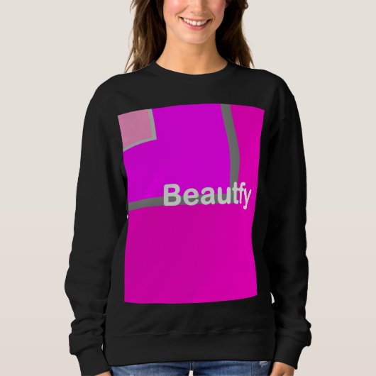 Beautfy mannen of vrouwen trui (Voorkant)