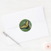 Beauti-vliegen Ronde Sticker (Envelop)