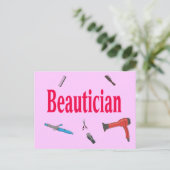 Beauticiaans Briefkaart (Staand voorkant)