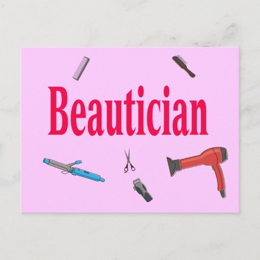 Beauticiaans Briefkaart (Voorkant)