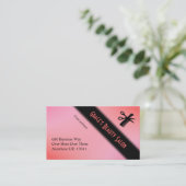 Beauticiaans Visitekaartje (Staand voorkant)