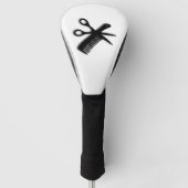 Beautician Barber Design Golfheadcover (Voorkant)