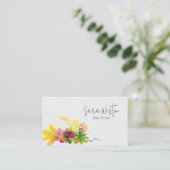 Beautician Beauty Consultant Visitekaartje (Staand voorkant)