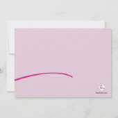 Beautician Beauty School Afstuderen nodigt uit Kaart (Achterkant)