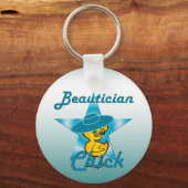 Beautician Chick #7 Sleutelhanger (Voorkant)