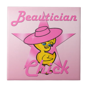 Beautician Chick #8 Tegeltje