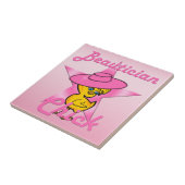Beautician Chick #8 Tegeltje (Zijkant)