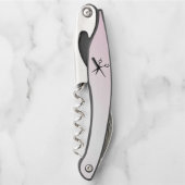 Beautician Design Roze Kurkentrekker (Voorkant)
