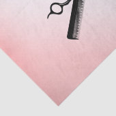 Beautician Design Roze Tissuepapier (Detail)