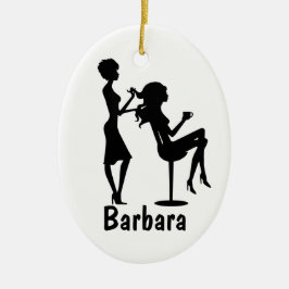 Beauticien Gepersonaliseerd Keramisch Ornament