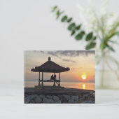 Beautidul-zonsopgang op Bali Briefkaart (Staand voorkant)