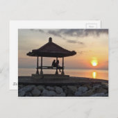 Beautidul-zonsopgang op Bali Briefkaart (Voorkant / Achterkant)