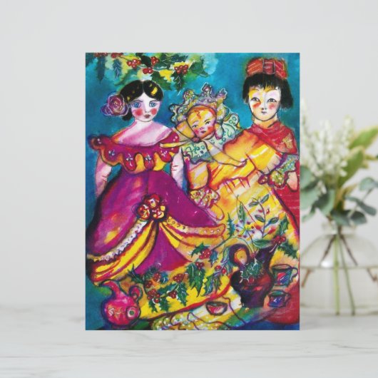 BEAUTIEF ANTIEK DOLLEN (Staand voorkant)