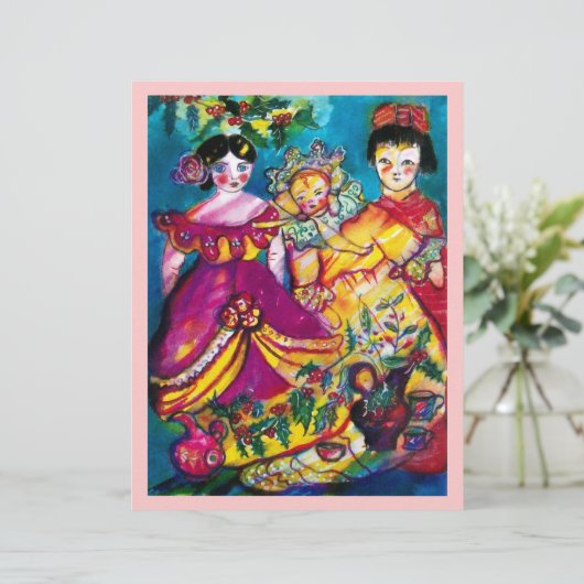 BEAUTIEF ANTIEK DOLLEN (Staand voorkant)