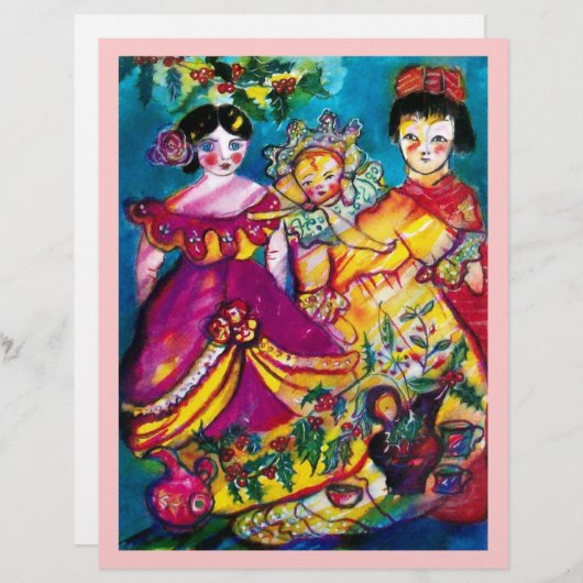 BEAUTIEF ANTIEK DOLLEN (Voorkant / Achterkant)