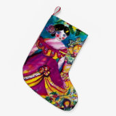 BEAUTIEF ANTIEK DOLLEN KLEINE KERSTSOK (Voorkant (Hangend))