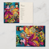 BEAUTIEF ANTIEK DOLLEN VISITEKAARTJE (Voorkant / Achterkant)