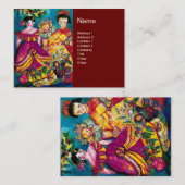 BEAUTIEF ANTIEK DOLLEN VISITEKAARTJE (Voorkant / Achterkant)