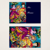 BEAUTIEF ANTIEK DOLLEN VISITEKAARTJES (Voorkant /achterkant)