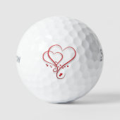 **BEAUTIEF HART* GOLF BALLEN (Voorkant)