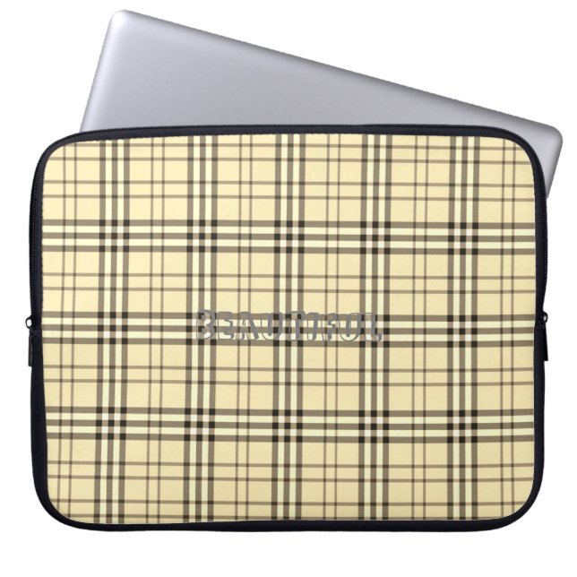 BEAUTIEF LAPTOP SLEEVE (Voorkant)