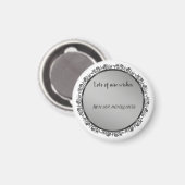 BEAUTIEF MAGNET MET DEDATUM (Voorkant / Achterkant)