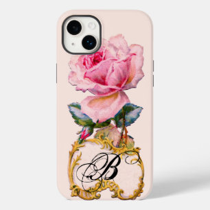 BEAUTIEF PINK ROSE MONOGRAM Case-Mate iPhone CASE