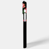 BEAUTIEF PINK ROSE MONOGRAM Case-Mate iPhone CASE (Achterkant / Links)