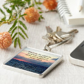 BEAUTIEF PSALM 118:24 SUNRISE OVER DE OCEAAN SLEUTELHANGER (Zijkant)