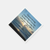 BEAUTIEF SERENITEITSPRAYER OCEAN FOTO SERVET (Hoek)