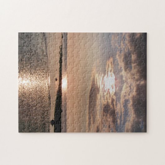 BEAUTIEF SUNSET SKY LEGPUZZEL (Horizontaal)