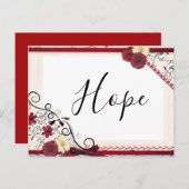 BEAUTIEF UITDRUKKELIJK BRIEFKAART (Voorkant / Achterkant)