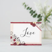 BEAUTIEF UITDRUKKELIJK BRIEFKAART (Staand voorkant)