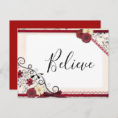 BEAUTIEF UITDRUKKELIJK BRIEFKAART (Voorkant / Achterkant)