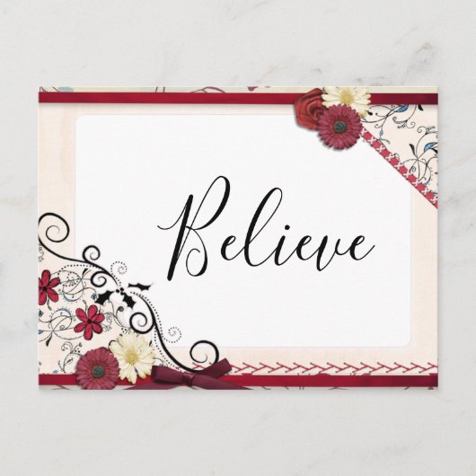 BEAUTIEF UITDRUKKELIJK BRIEFKAART (Voorkant)