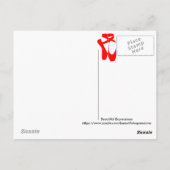 BEAUTIEF UITDRUKKELIJK BRIEFKAART (Achterkant)