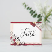 BEAUTIEF UITDRUKKELIJK BRIEFKAART (Staand voorkant)