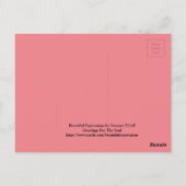BEAUTIEF UITDRUKKELIJK BRIEFKAART (Achterkant)