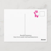 BEAUTIEF UITDRUKKELIJK BRIEFKAART (Achterkant)