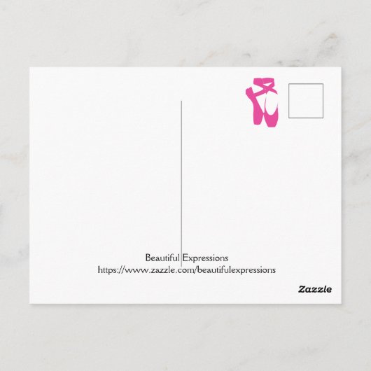 BEAUTIEF UITDRUKKELIJK BRIEFKAART (Achterkant)