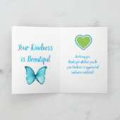 BEAUTIEF UITDRUKKEN - DANK JE KAART (Binnen)