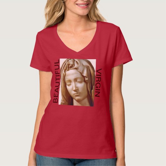 BEAUTIEF VIRGIN T-SHIRT (Voorkant)