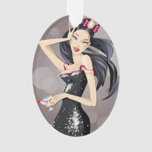 BEAUTIEF VROUW ORNAMENT