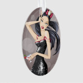 BEAUTIEF VROUW ORNAMENT (voorkant)