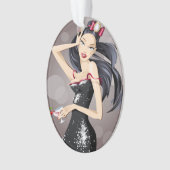 BEAUTIEF VROUW ORNAMENT (voorkant)