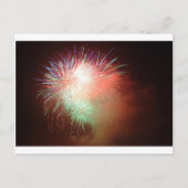 BEAUTIEF VUURWERK BRIEFKAART (Voorkant)