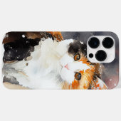 BEAUTIEF WATERVERF CALICO CAT Case-Mate iPhone CASE (Achterkant (horizontaal))