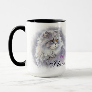 BEAUTIEF WATERVERF FLUFFY ANGORA CAT MOK