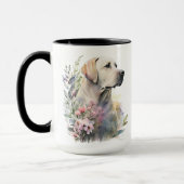 BEAUTIEF WATERVERF GEEL LABRADOR RETRIEVER DOG MOK (Links)