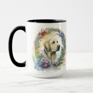 BEAUTIEF WATERVERF GEEL LABRADOR RETRIEVER DOG MOK